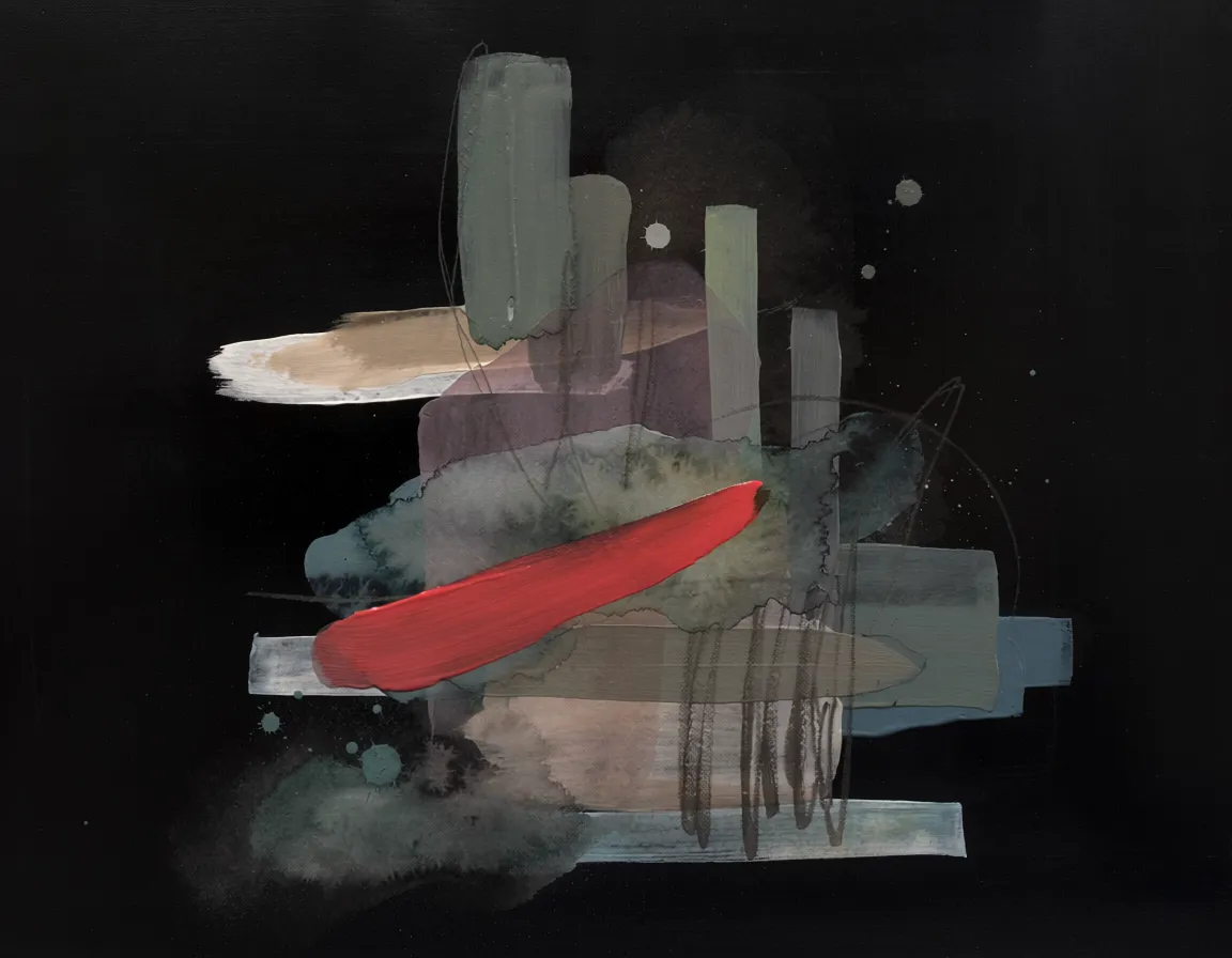 No Way Home — Foreigners Land series, mixed media