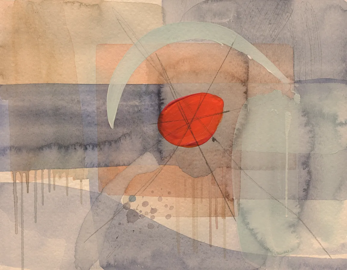 Echoes of Belonging — Foreigners Land series, mixed media